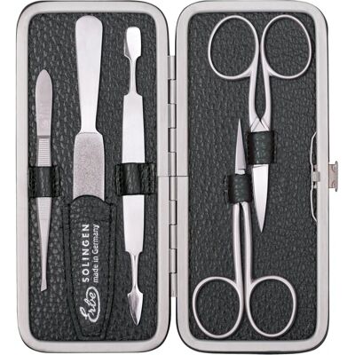 ERBE Serie "Piemont" Maniküre-Set - schwarz, Edelstahl ERBE Serie "Piemont" Maniküre-Set - schwarz, Edelstahl