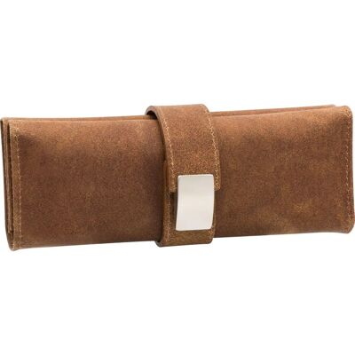 ERBE Leder-Maniküre-Set - 5-tlg., Cognac, mit Solinger Werkzeugen ERBE Leder-Maniküre-Set - 5-tlg., Cognac, mit Solinger Werkzeugen