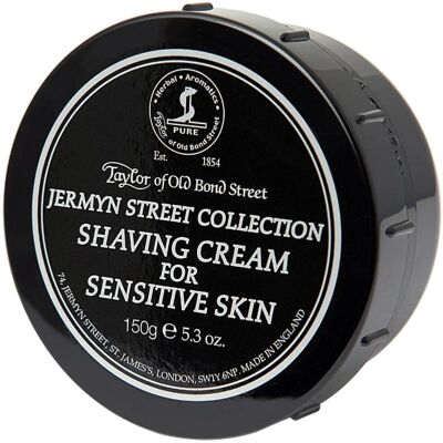 Taylor of Old Bond Street Jermyn Street Samling Barberkräm - Känslig Hud - 150g Taylor of Old Bond Street Jermyn Street Samling Barberkräm - Känslig Hud - 150g