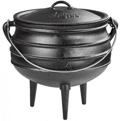 Dema - Marmite en fonte 12 litres - cast iron - à suspendre ou poser Chaudron - Publicité Dema - Marmite en fonte 12 litres - cast iron - à suspendre ou poser Chaudron - Publicité