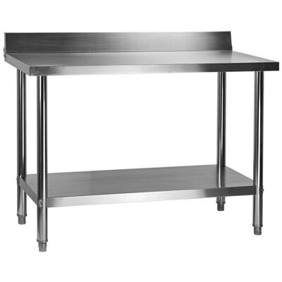 Dema - DAT 120 - Acier inoxydable - 120x60 cm - Table - Publicité Dema - DAT 120 - Acier inoxydable - 120x60 cm - Table - Publicité