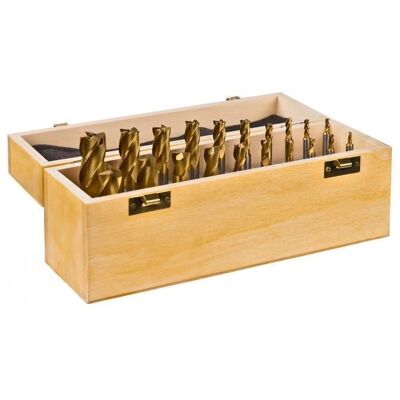 Dema - Fraises métal ou bois - 3-20 mm - 20 pièces - Milling cutter set - Publicité Dema - Fraises métal ou bois - 3-20 mm - 20 pièces - Milling cutter set - Publicité