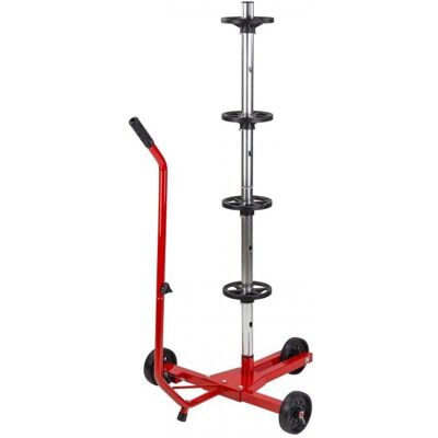 Dema - Monza - Metal - 4 wheels - Storage rack - Publicité Dema - Monza - Metal - 4 wheels - Storage rack - Publicité