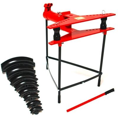 Dema - Cintreuse sur pied 16T - 90° - Tube Bender - Publicité Dema - Cintreuse sur pied 16T - 90° - Tube Bender - Publicité