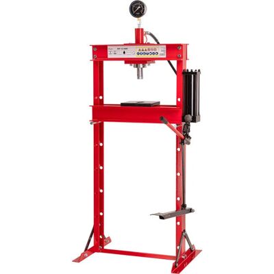 Dema WP12 HMF 12 T presse d'atelier hydraulique avec manomètre - Publicité Dema WP12 HMF 12 T presse d'atelier hydraulique avec manomètre - Publicité