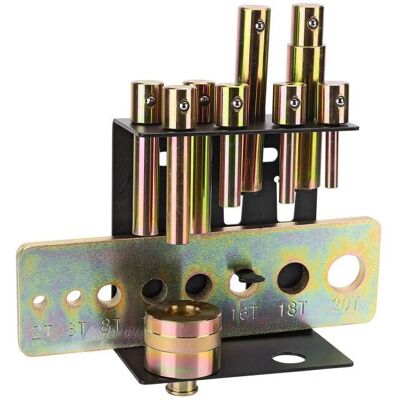 Dema - 2-20T - 9 pièces - acier galvanisé - ensemble d'outils de presse - Publicité Dema - 2-20T - 9 pièces - acier galvanisé - ensemble d'outils de presse - Publicité