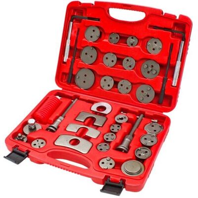 Dema - Kit repousse piston - Rétablissement du piston - Outil de étrier de frein - Outil de frein - Publicité Dema - Kit repousse piston - Rétablissement du piston - Outil de étrier de frein - Outil de frein - Publicité