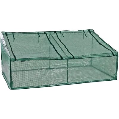 Dema Dema Serre de jardin en polyéthylène 1850 x 950 x 750 mm - Garden Greenhouse - Publicité Dema Dema Serre de jardin en polyéthylène 1850 x 950 x 750 mm - Garden Greenhouse - Publicité