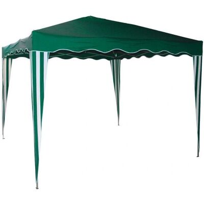 Dema - Pavillon aluminium - Vert - 300x300x260 cm - Pavillon - Publicité Dema - Pavillon aluminium - Vert - 300x300x260 cm - Pavillon - Publicité