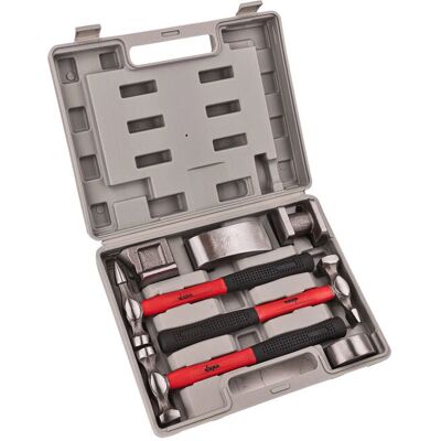 Dema - Marteaux spéciaux pour carrosserie - 7-piece tool set - Publicité Dema - Marteaux spéciaux pour carrosserie - 7-piece tool set - Publicité