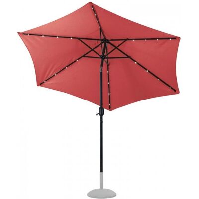 Dema - Parasol alu - Rouge - 2.7 m - Umbrella - Publicité Dema - Parasol alu - Rouge - 2.7 m - Umbrella - Publicité
