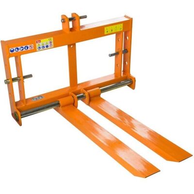 Dema - PalletForksForTractor - 700 kg - 3-point Cat I+II - Fourches pour palette - Publicité Dema - PalletForksForTractor - 700 kg - 3-point Cat I+II - Fourches pour palette - Publicité