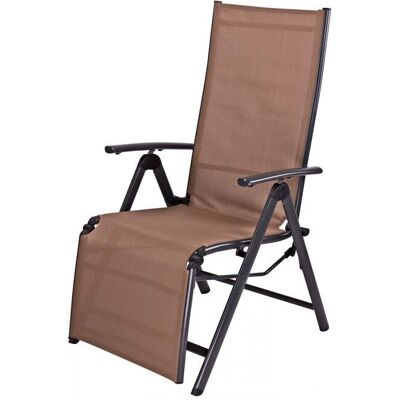 Dema - Corona - aluminium - Gris/Beige - Sun lounger - Publicité Dema - Corona - aluminium - Gris/Beige - Sun lounger - Publicité