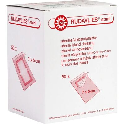 NOBAMED Paul Danz AG RUDAVLIES Bandage Stérile - Bandage de Premiers Secours - Publicité NOBAMED Paul Danz AG RUDAVLIES Bandage Stérile - Bandage de Premiers Secours - Publicité