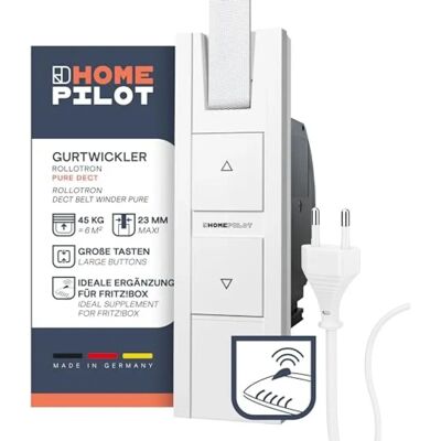 HOMEPILOT 10302345 RolloTron DECT - Enrouleur électrique de sangle - Publicité HOMEPILOT 10302345 RolloTron DECT - Enrouleur électrique de sangle - Publicité