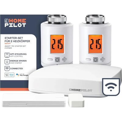 Kit di controllo radiatori intelligente Homepilot - Termostati & Sensori Kit di controllo radiatori intelligente Homepilot - Termostati & Sensori