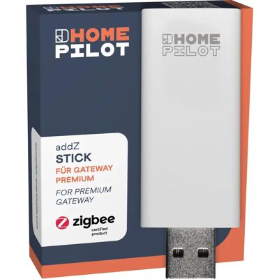 Addz-Stick pour Gateway Premium de HOMEPILOT - Zigbee, USB, Blanc - Accessoire Domotique Addz-Stick pour Gateway Premium de HOMEPILOT - Zigbee, USB, Blanc - Accessoire Domotique