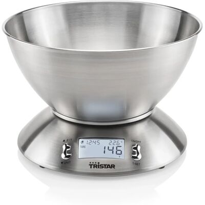 Tristar KW-2436 - Stainless steel - Kitchen scale Tristar KW-2436 - Stainless steel - Kitchen scale