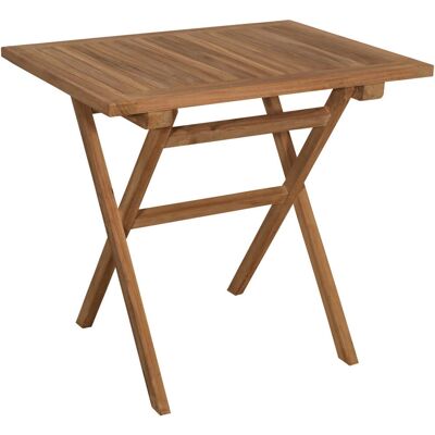 deVries Klapptisch Woodie - Teak Braun - 80x60cm - Outdoor Furniture deVries Klapptisch Woodie - Teak Braun - 80x60cm - Outdoor Furniture