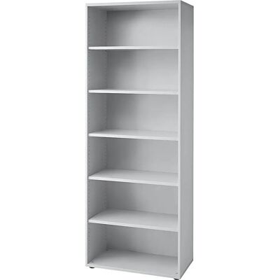 Eurokraft pro ANNY Büroschrank - Hellgrau - 5 feste Regale Eurokraft pro ANNY Büroschrank - Hellgrau - 5 feste Regale