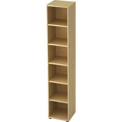 Eurokraft pro ANNY Büroschrank - 5 Böden, Hellgrau, 2156x400x400mm Eurokraft pro ANNY Büroschrank - 5 Böden, Hellgrau, 2156x400x400mm