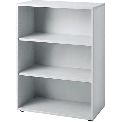 Eurokraft pro ANNY Büroschrank - 2 Regale, 1100x800x400mm, Hellgrau Eurokraft pro ANNY Büroschrank - 2 Regale, 1100x800x400mm, Hellgrau
