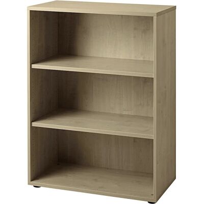 Eurokraft pro ANNY - Bücherschrank, 2 Regale, Nuss Dekor - Büromöbel Eurokraft pro ANNY - Bücherschrank, 2 Regale, Nuss Dekor - Büromöbel