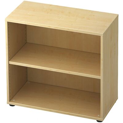 Eurokraft pro ANNY Étagère de bureau - Fixe, mélamine, érable Eurokraft pro ANNY Étagère de bureau - Fixe, mélamine, érable