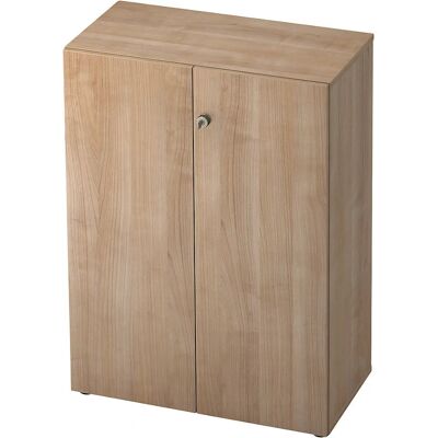 Eurokraft pro ANNY - Nussbaum Aktenschrank - 2 Regale - Fester Korpus Eurokraft pro ANNY - Nussbaum Aktenschrank - 2 Regale - Fester Korpus