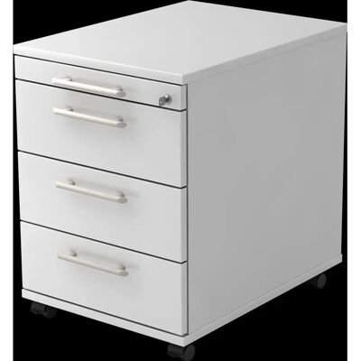 hjh OFFICE PRO SIGNA AC30 RE - Aktenregal mit 3 Schubladen - Weiß hjh OFFICE PRO SIGNA AC30 RE - Aktenregal mit 3 Schubladen - Weiß