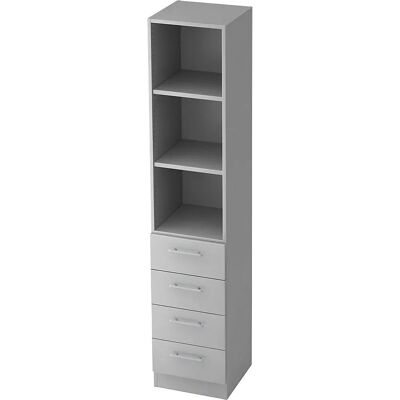 hjh OFFICE PRO SIGNA G 7600 RE - Grau - Stauraum-Schrank hjh OFFICE PRO SIGNA G 7600 RE - Grau - Stauraum-Schrank