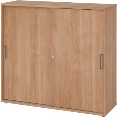 HAMMERBACHER Nussbaum Schiebetürenschrank - 120x40x110 cm HAMMERBACHER Nussbaum Schiebetürenschrank - 120x40x110 cm