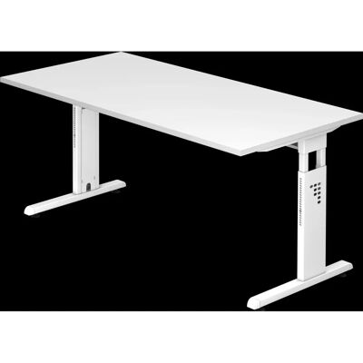 Hammerbacher OS 16 Verstelbaar Zit/Sta Bureau - Wit 160x80 cm Hammerbacher OS 16 Verstelbaar Zit/Sta Bureau - Wit 160x80 cm