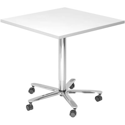 Table Debout Blanche Ajustable HAMMERBACHER VST88 - Bureau de Réunion/Travail - Publicité Table Debout Blanche Ajustable HAMMERBACHER VST88 - Bureau de Réunion/Travail - Publicité