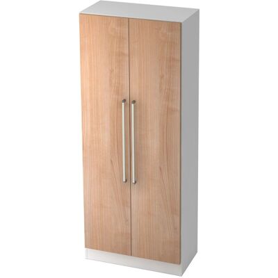 hjh OFFICE PRO SIGNA G 7100 CE - Wandschranksystem - Weiß/Nussbaum hjh OFFICE PRO SIGNA G 7100 CE - Wandschranksystem - Weiß/Nussbaum
