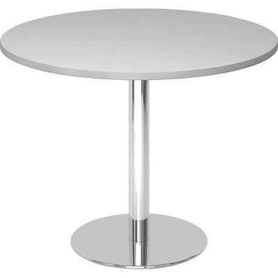 Kaiserkraft Konferenztisch - Ø 1000 mm - Hellgrau Tisch Kaiserkraft Konferenztisch - Ø 1000 mm - Hellgrau Tisch