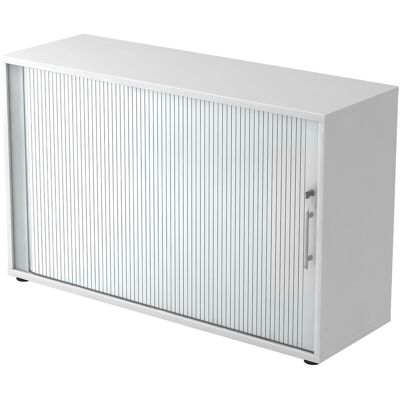 hjh OFFICE PRO BETA 1732S - Opbergkast - Wit & Zilver hjh OFFICE PRO BETA 1732S - Opbergkast - Wit & Zilver