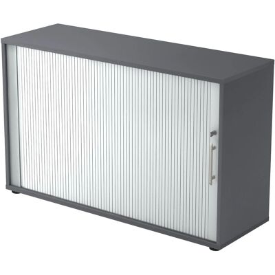 hjh OFFICE PRO BETA 1732S - Ruimtebesparende kast met roldeur hjh OFFICE PRO BETA 1732S - Ruimtebesparende kast met roldeur