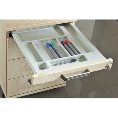 Hjh OFFICE PRO SIGNA SC50—Armoire à dossiers, Chêne, 4 tiroirs - Publicité Hjh OFFICE PRO SIGNA SC50—Armoire à dossiers, Chêne, 4 tiroirs - Publicité