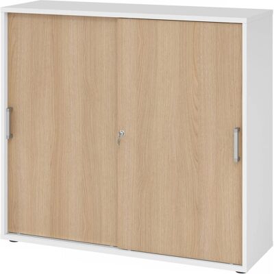 hjh OFFICE PRO BETA 1753S - Schiebetürenschrank mit verstellbaren Fachböden hjh OFFICE PRO BETA 1753S - Schiebetürenschrank mit verstellbaren Fachböden