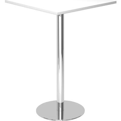 Kaiserkraft Stehtisch - 800x800mm - Weiß/Buche-Dekor Kaiserkraft Stehtisch - 800x800mm - Weiß/Buche-Dekor