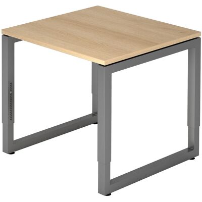 HAMMERBACHER Unni SE1 Bureau réglable en hauteur - 80x80cm - Publicité HAMMERBACHER Unni SE1 Bureau réglable en hauteur - 80x80cm - Publicité
