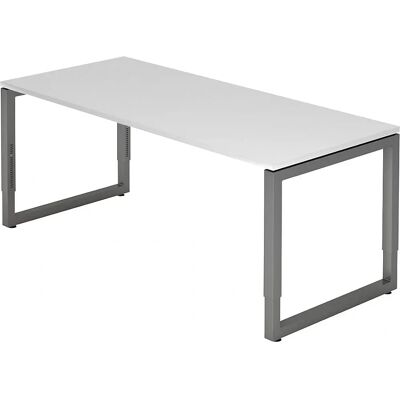 Bureau Unni SE1 de Hammerbacher - Réglable en hauteur, Blanc et Gris - Publicité Bureau Unni SE1 de Hammerbacher - Réglable en hauteur, Blanc et Gris - Publicité