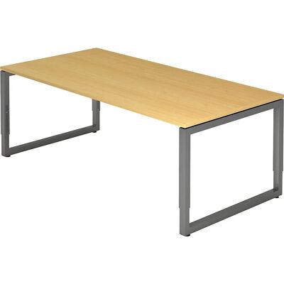 Bureau réglable en hauteur Hammerbacher RS2E - Écologique, Bureau - Publicité Bureau réglable en hauteur Hammerbacher RS2E - Écologique, Bureau - Publicité