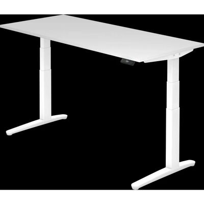 Hammerbacher Elektrischer Stehschreibtisch Weiß 180x80 cm Hammerbacher Elektrischer Stehschreibtisch Weiß 180x80 cm