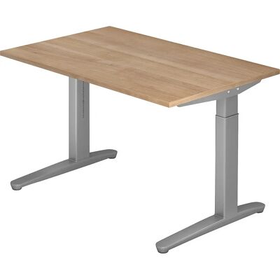 Eurokraft pro ANNY Walnuss C-förmigt skrivbord - Büromöbel Eurokraft pro ANNY Walnuss C-förmigt skrivbord - Büromöbel