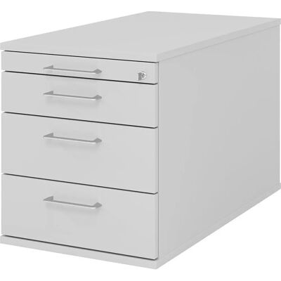 hjh OFFICE PRO TC30 BS Hellgraues Büromöbel mit 3 Schubladen hjh OFFICE PRO TC30 BS Hellgraues Büromöbel mit 3 Schubladen