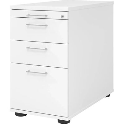 hjh OFFICE PRO SIGNA SC40 BS - Aktenschrank - Weiß Holz mit Metallgriff hjh OFFICE PRO SIGNA SC40 BS - Aktenschrank - Weiß Holz mit Metallgriff