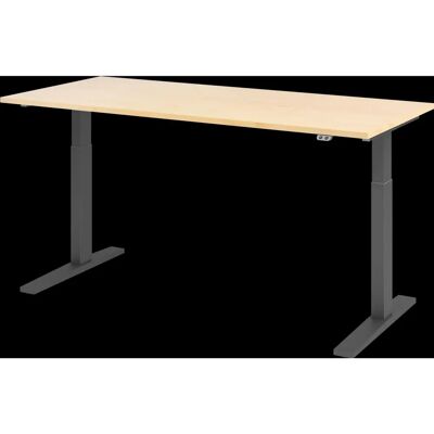 HAMMERBACHER Elektrische hoogte verstelbare bureau - Esdoorn - 180x80 - Kantoormeubilair HAMMERBACHER Elektrische hoogte verstelbare bureau - Esdoorn - 180x80 - Kantoormeubilair