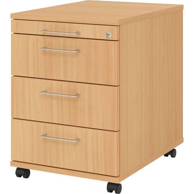 hjh OFFICE PRO SIGNA AC30 BS - Rangement en hêtre avec 3 tiroirs - Publicité hjh OFFICE PRO SIGNA AC30 BS - Rangement en hêtre avec 3 tiroirs - Publicité